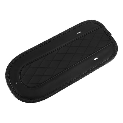 Sella monoposto in pelle PU con bretelle parafango posteriore per Touring Road Glide FLHX 2008-2020 Generico