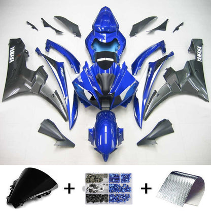 Amotopart Yamaha 2006-2007 YZF 600 R6 Kit di punta nera blu