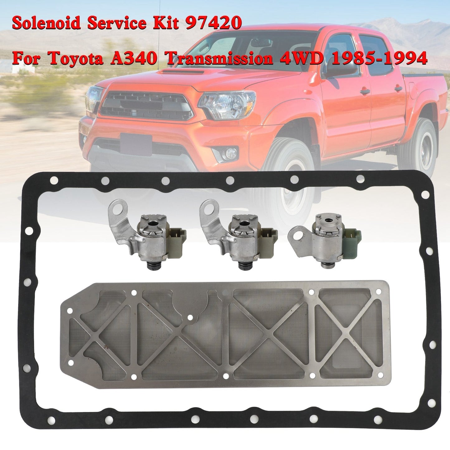 1985-1994 Toyota A340 Trasmissione 4WD Solenoide Service Kit 97420