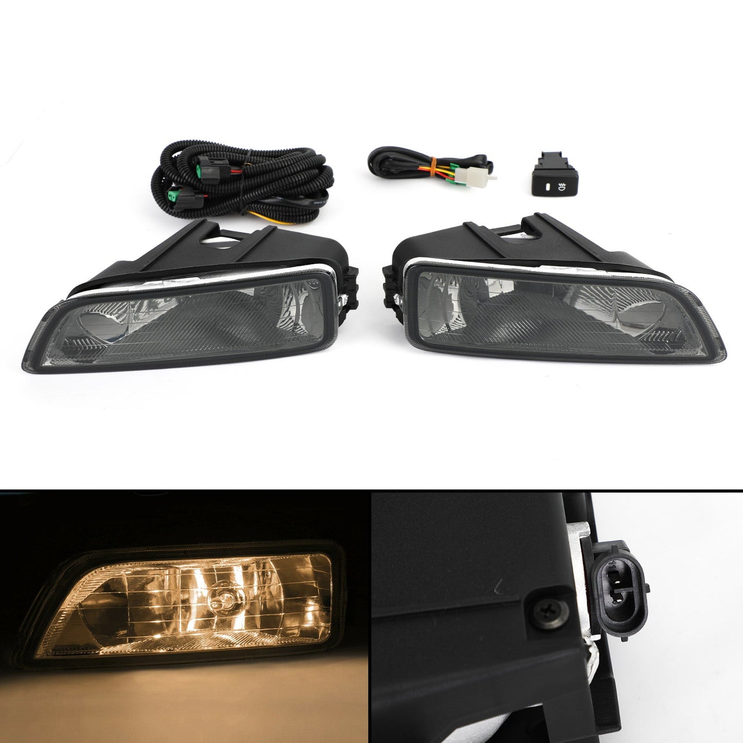 Honda Accord 2003-2007 / Acura Tl 2004-2008 Fendinebbia con lente fumé + interruttore