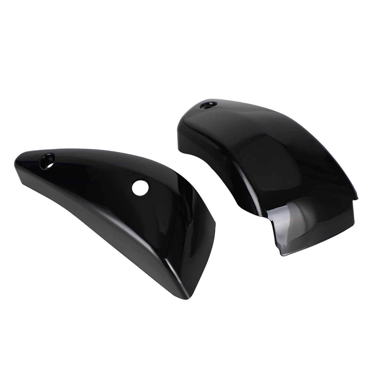 Protezione coperchio laterale batteria adatta per Yamaha VStar 1300 XVS 1300 2007-2017 Generico