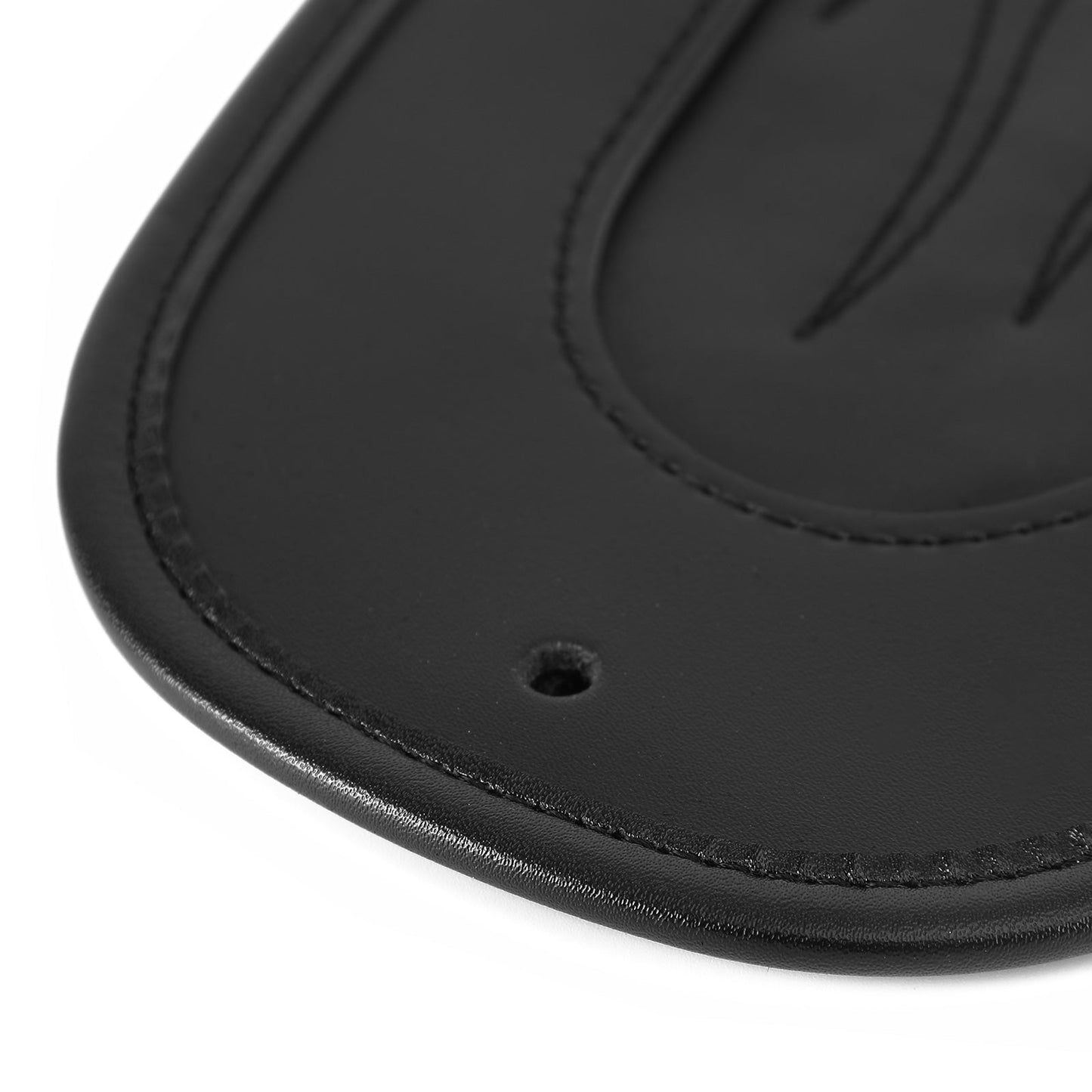 Bavaglino per parafango posteriore per sella monoposto in pelle sintetica nera per Sportster 1200 883 Generico