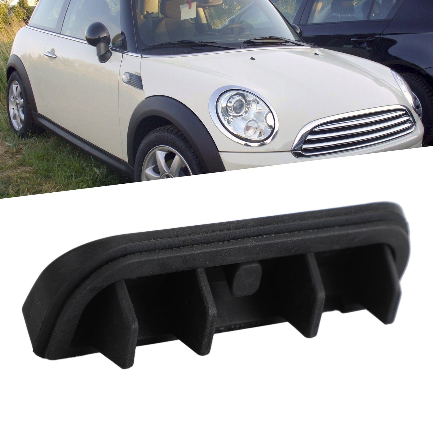 Interruttore porta posteriore Copertura in gomma Pad Maniglia Fit BMW Mini R52 R53 R56 R57 R58 R59