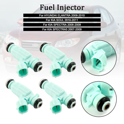4PCS Iniettore di carburante 35310-23800 Fit Hyundai Elantra 2008-2010 Fit Kia Soul