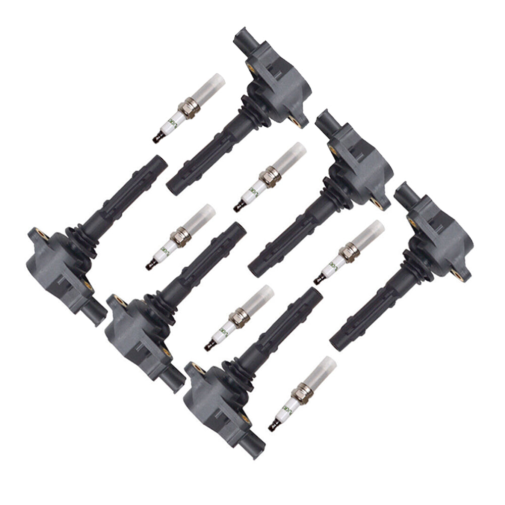 6x bobine di accensione + candele UF535 per Mercedes-Benz C230 C300 ML350 R350