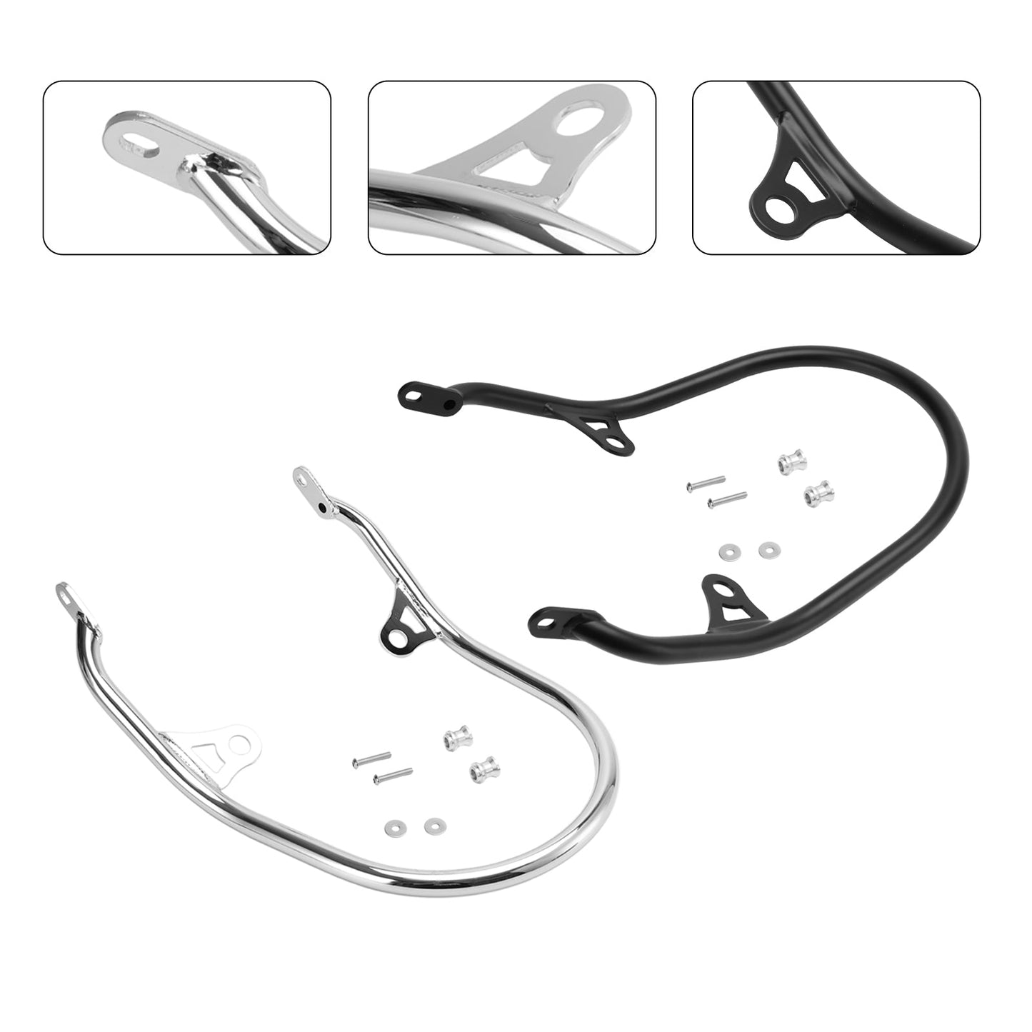 Supporto per bracciolo passeggero posteriore per moto Kawasaki Z900RS 2018-2025