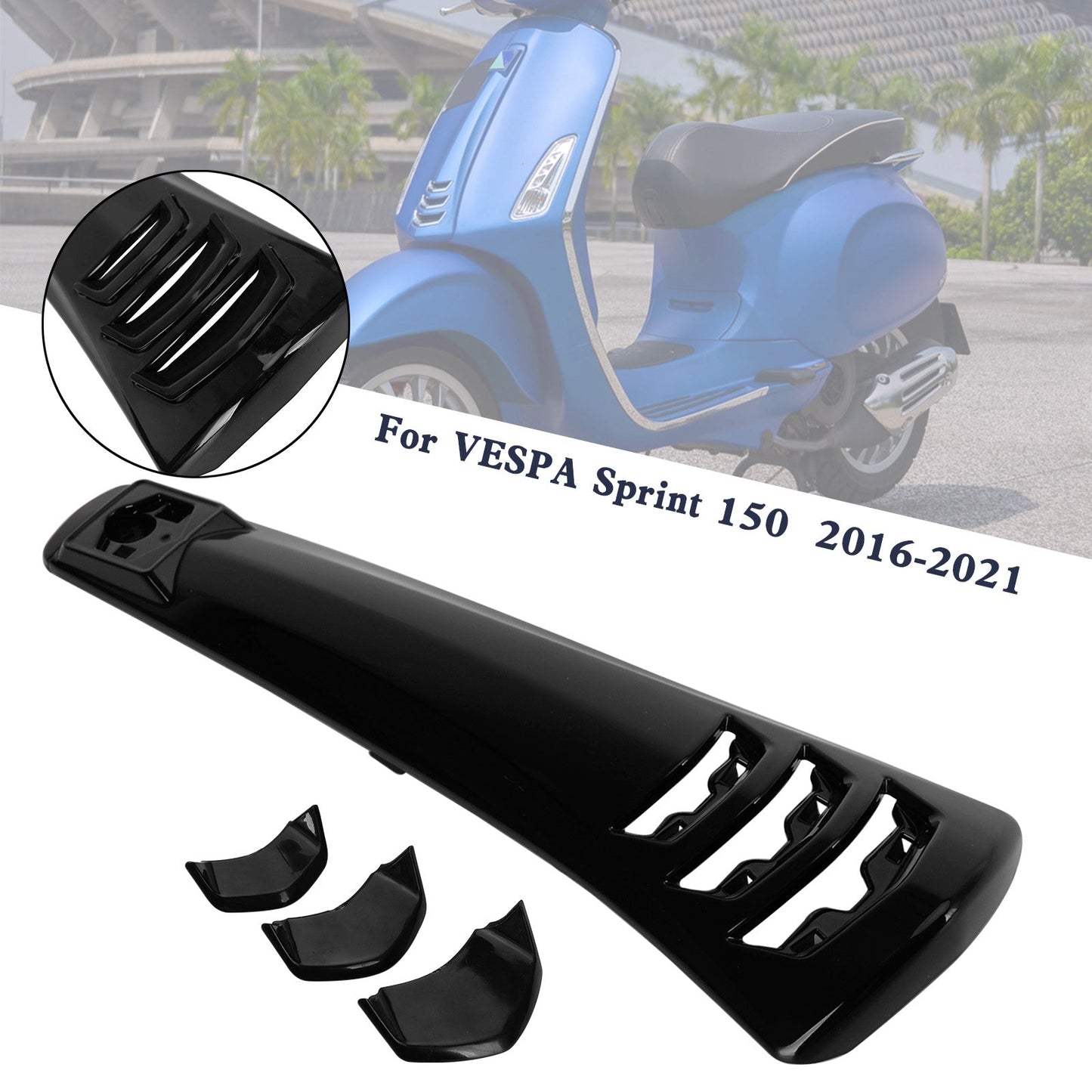 VESPA Sprint Primavera 125/150 14-21 Cupolino copri clacson in ABS