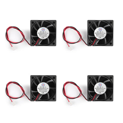 4Pcs DC Brushless Raffreddamento Ventola PC Computer 24V 5020s 50x50x20mm 2 Pin Filo