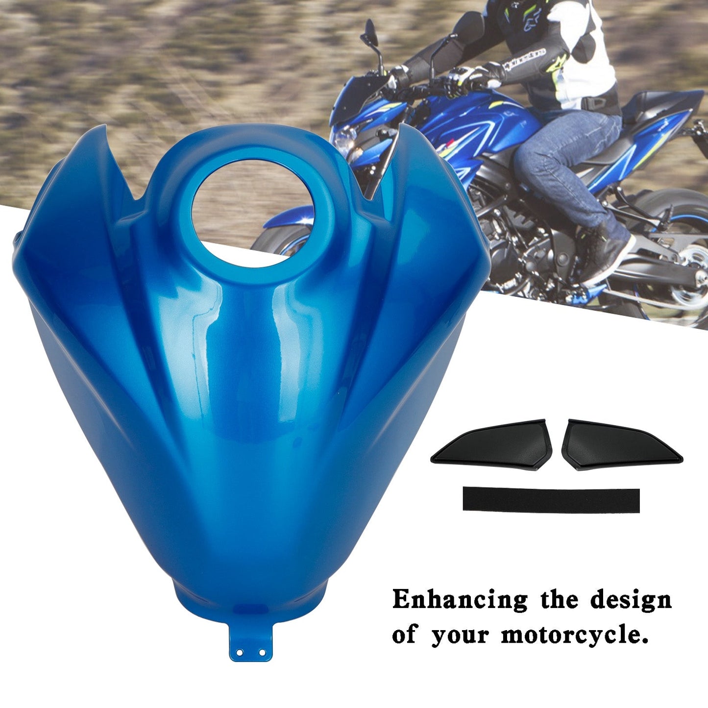 Protezione protezione coperchio serbatoio benzina Suzuki GSX-S 750 GSXS 2017-2021