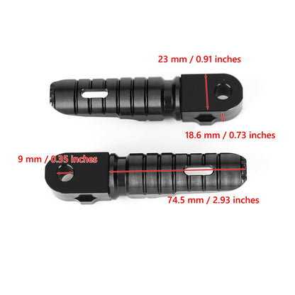 Pedane Poggiapiedi Posteriori Pedane per PEUGEO Speedfight 4 50 125 150 tutto l'anno Generic