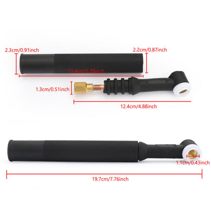 Sostituzione del corpo della testa della torcia per saldatura TIG 9F Flex Air-Cool 125A WP-9F Raffreddamento a gas