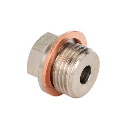 1/8" NPT a M18x1.5 Adattatore mittente per manometro temperatura pressione maschio Generico