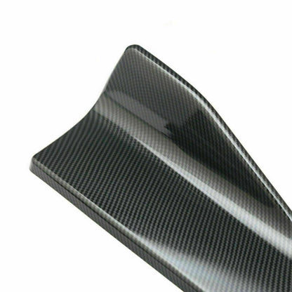 48cm Gonna Spoiler Labbro posteriore/Estensione laterale Rocker Splitter Winglet Wings Carbonio Generico