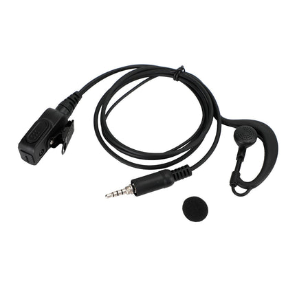 G-Shape Auricolare Auricolare Ovale PTT MIC Per ICOM IC-M33 M34 M36 M23 M24 M25 RS-35M