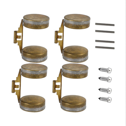 Honda CB100 CB350 XL100 XL125 XL175 SL100 4X kit riparazione carburatore galleggiante
