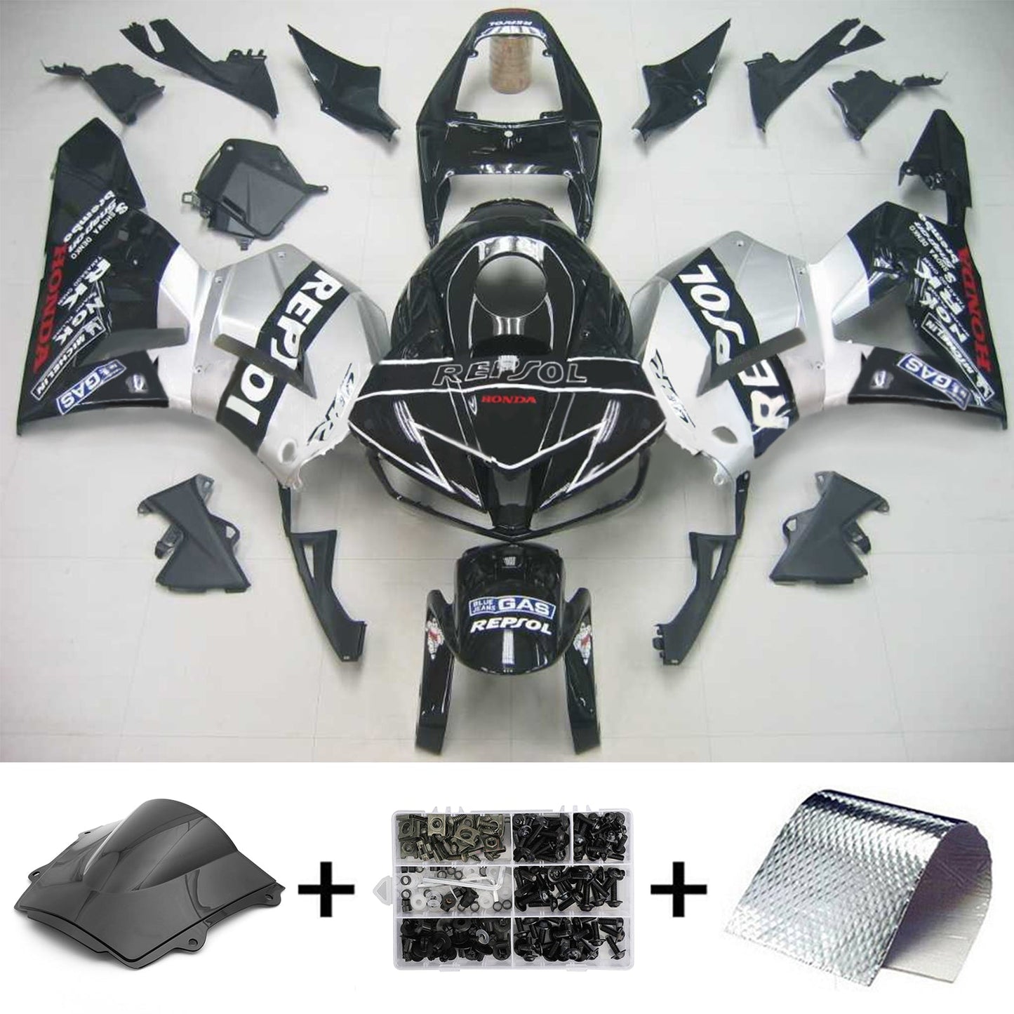 Kit carenatura Honda CBR600RR 2013-2023 F5 Carrozzeria Plastica ABS