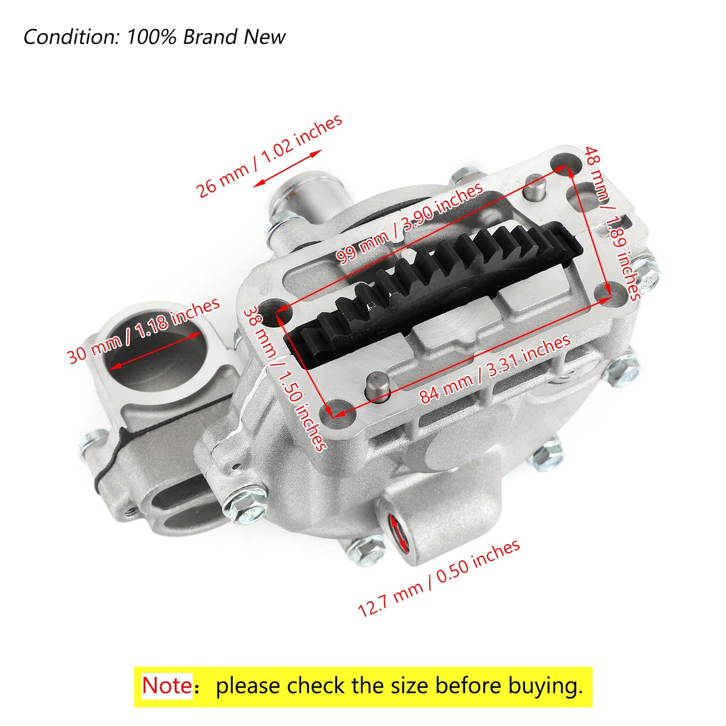 Gruppo pompa acqua 3085267 per Polaris oem 96-03 XCR 600 SP 700 800 Ultra 780 Generico