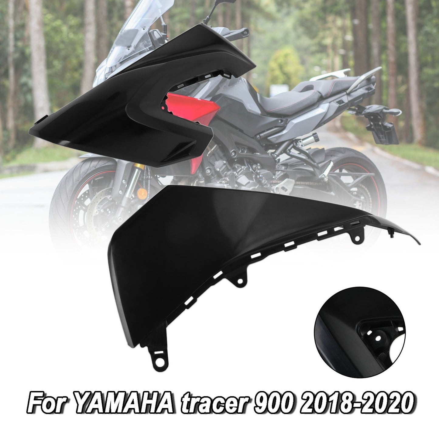 2018-2020 Yamaha Tracer 900/GT Carrozzeria carenatura stampaggio ad iniezione non verniciata