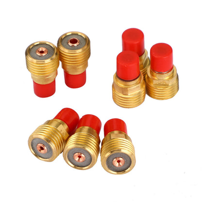 58Pcs Tig Welding Torch Stubby Gas Lens Kit di consumabili Cup per Wp-9/20/25