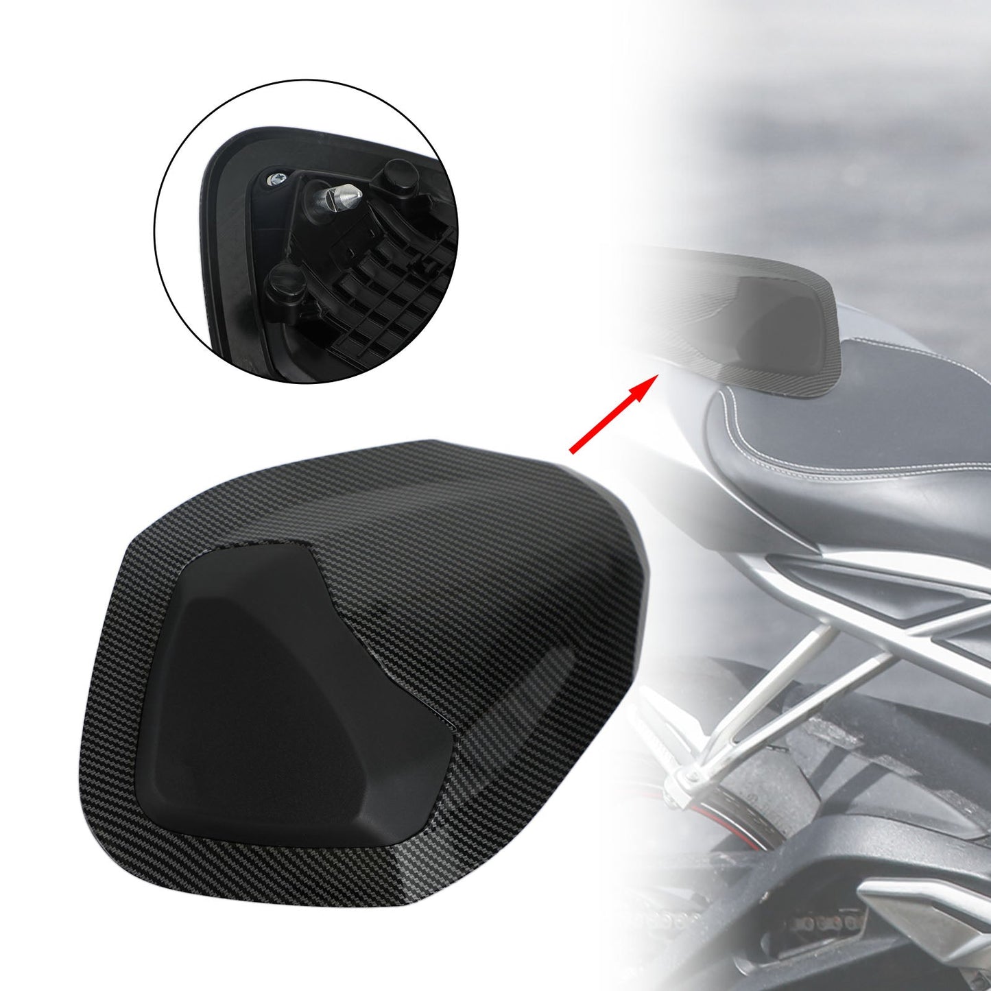 Codone Codone Carena Coda Posteriore Per Street Triple RS 765 2017-2019 Generico