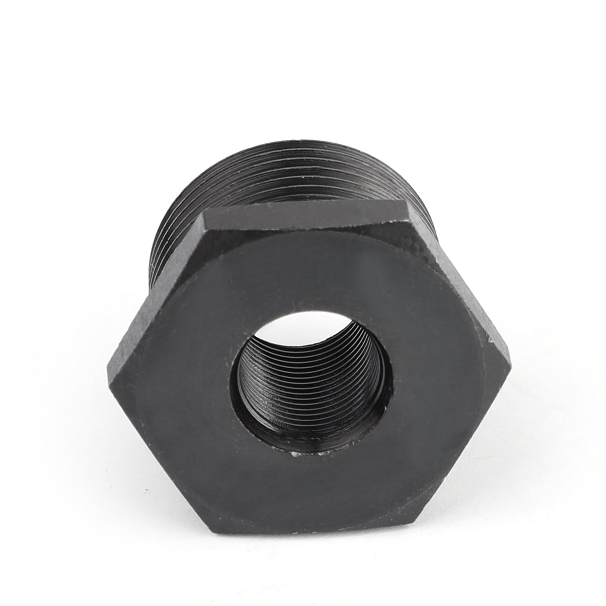 Nuovo adattatore filettato per filtro olio da 1/2-28 a 3/4 NPT più resistente dell'alluminio nero