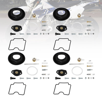 Suzuki DRZ400 DRZ400E DRZ400S DRZ400SM 4X Carburatore Ricostruzione Kit di Riparazione