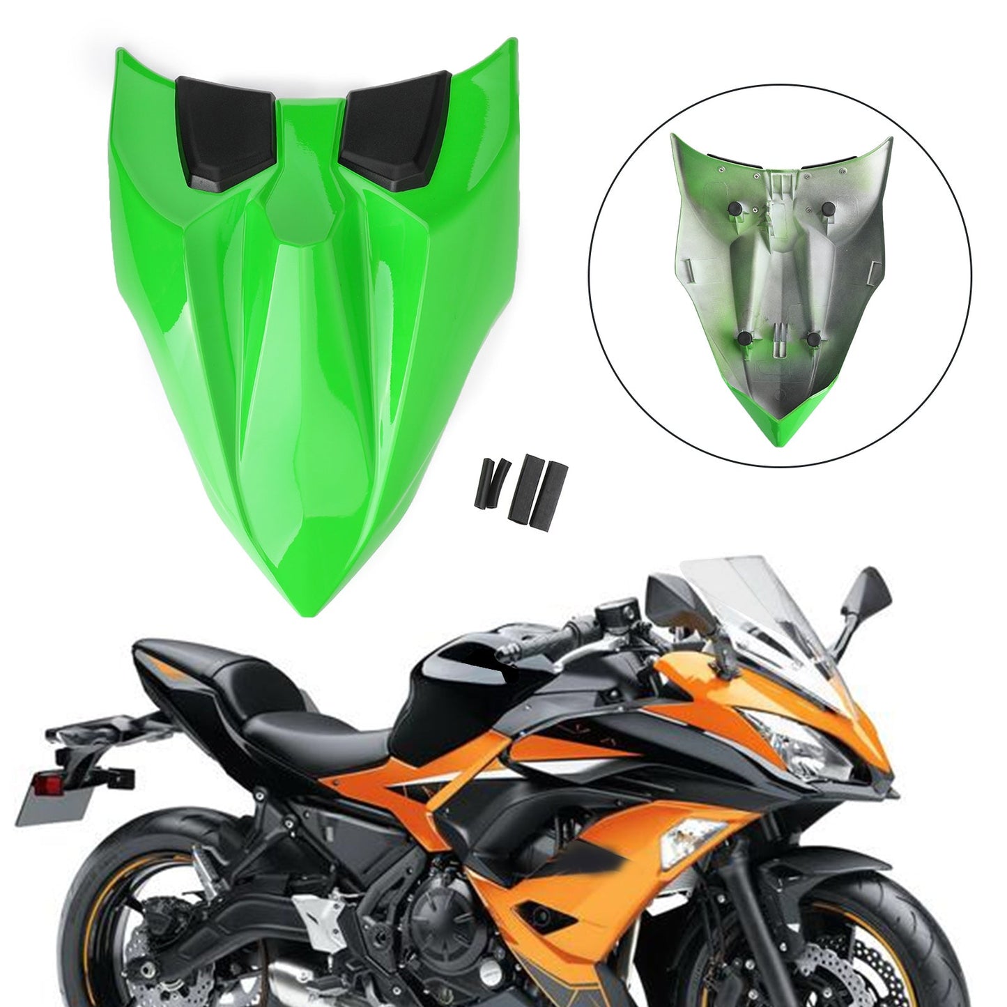 Carenatura del sedile posteriore del motociclo per Kawasaki Z650 Ninja 650 2017-2023