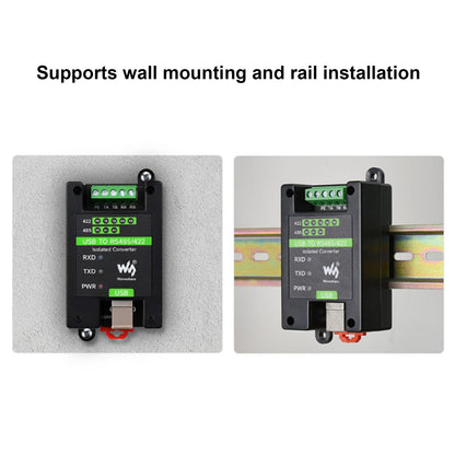 Convertitore isolato di livello industriale Circuiti multiprotezione da USB a RS485/RS422