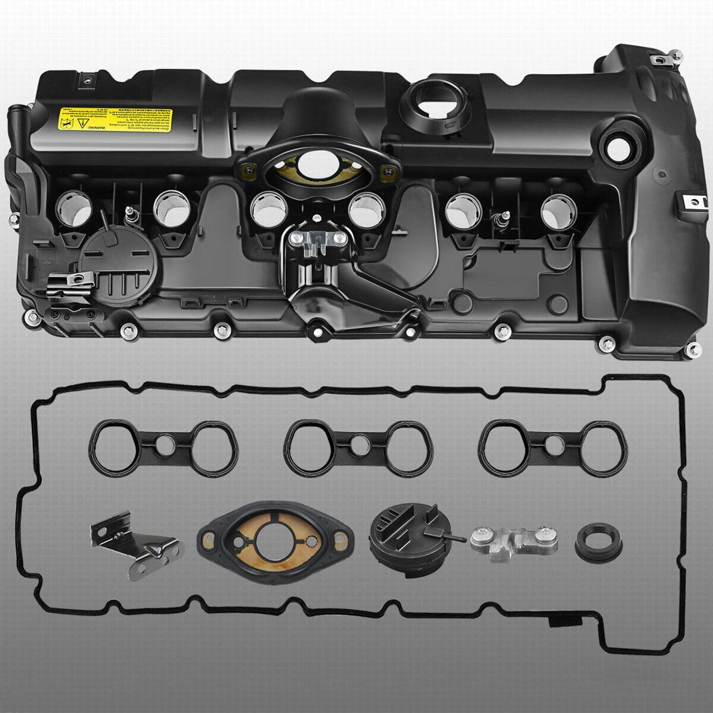 Coperchio valvola BMW X3 2009-2012 L6 3.0L con bulloni guarnizione 11127552281