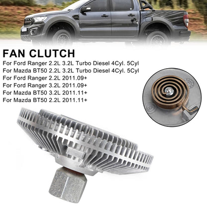 Ford Ranger 2.2L 3.2L Turbo Diesel 4Cyl. 5Cyl Fan Clutch 115835 Sostituire Fedex Express