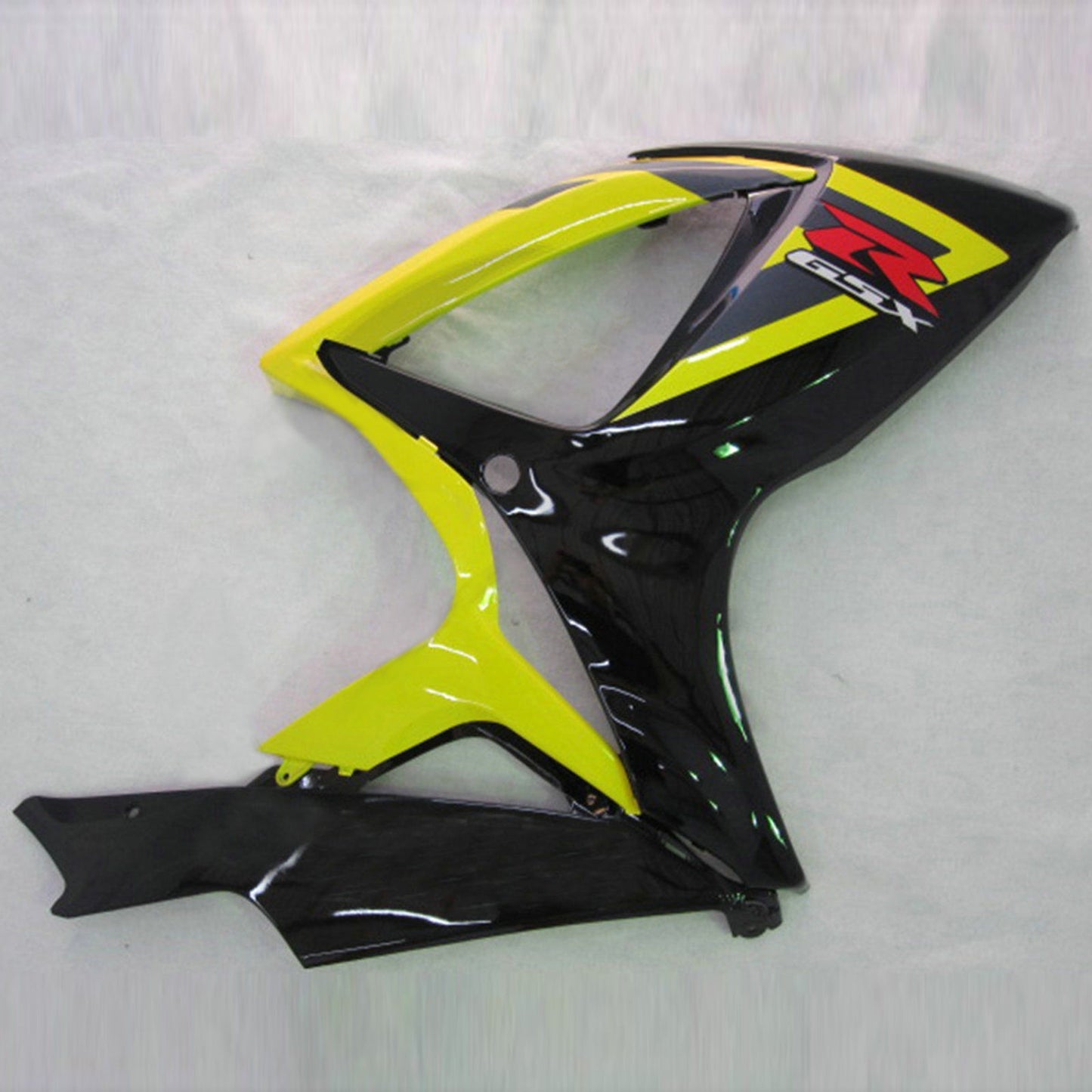 Amotopart 2006-2007 Suziki GSXR 600 750 k6 kit di rivestimento nero e giallo