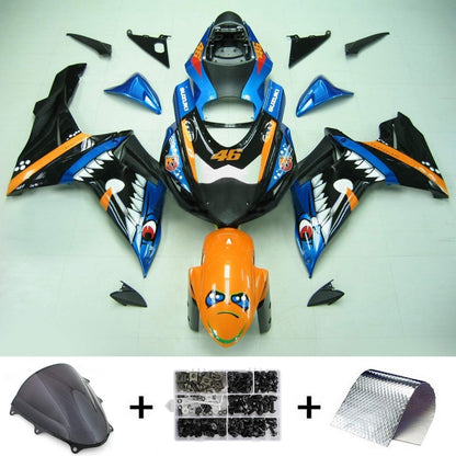 Suzuki GSXR 600/750 2011-2022 Kit carena K11 Carrozzeria Plastica ABS