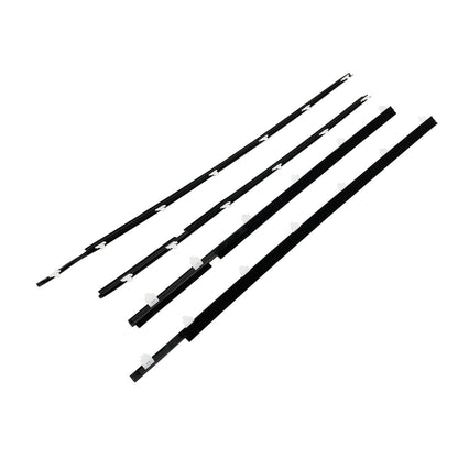 4 pezzi Guarnizione esterna della cinghia della porta per Toyota Land Cruiser FJ80 HDJ81 90-98