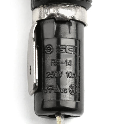 Portafusibile telaio SCI R3-14C per montaggio a pannello per fusibili in vetro 6x30mm 10A 250V