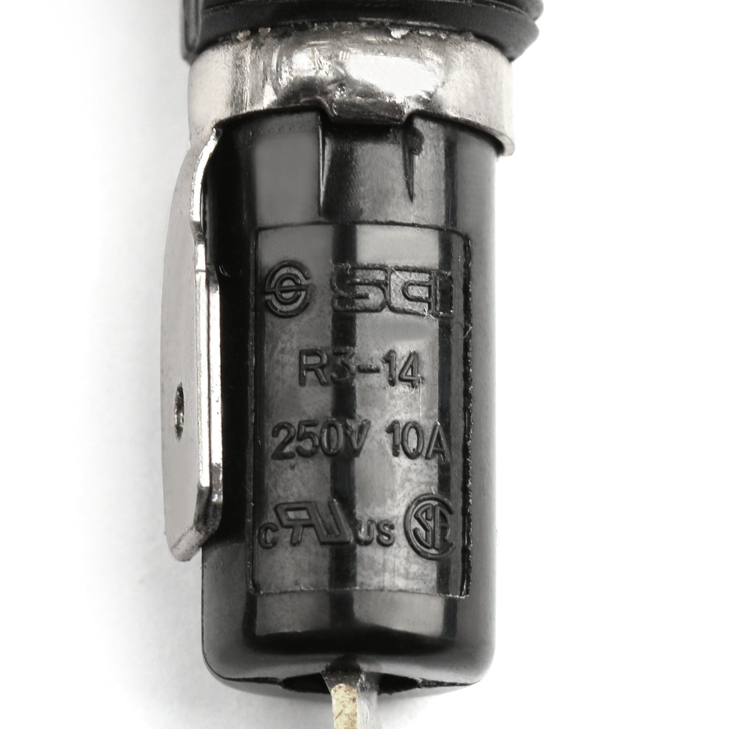 4PCS SCI R3-14C Supporto per fusibili telaio per montaggio a pannello per fusibili in vetro 6x30mm 10A 250V