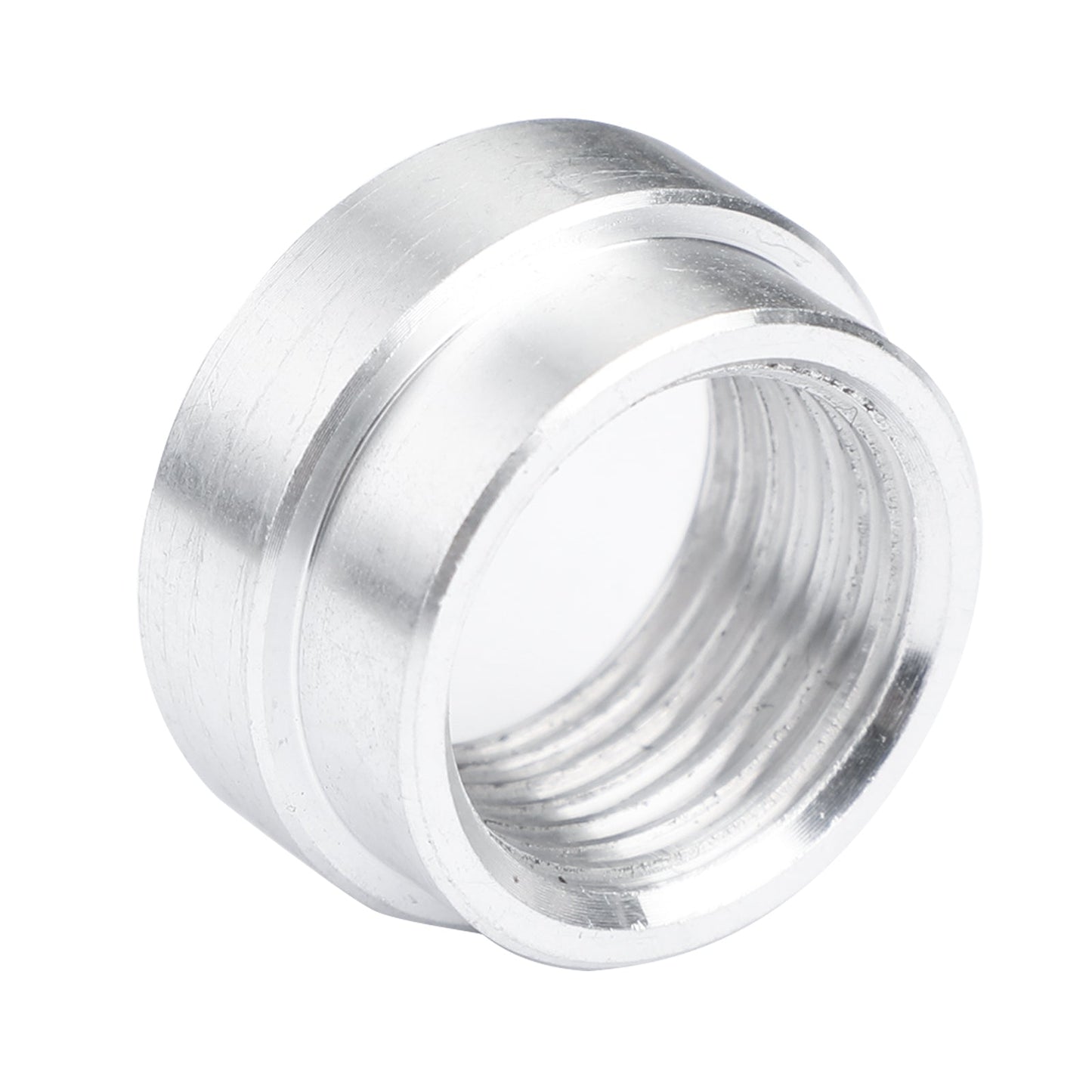 Saldatura in alluminio femmina M18X1.5 sul tappo del raccordo
