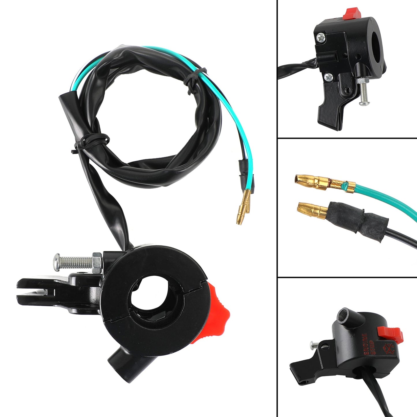 Starter Stop Switch Kill Switch Housing Per Honda CRF50F 04-21 35130-GEL-D61 Generico