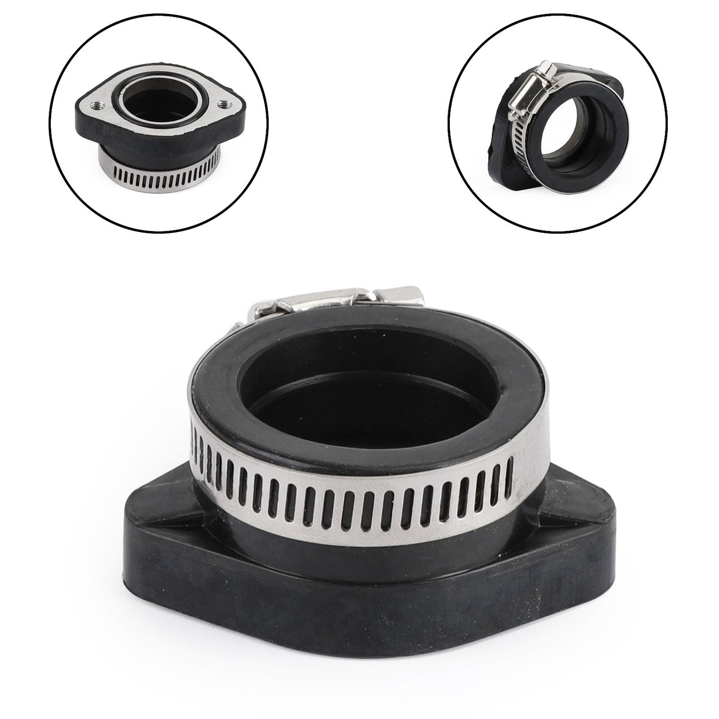 28mm ASPIRAZIONE CARB BOOT FLANGIA COLLETTORE ASPIRAZIONE Per 110 125 140 150 160 cc Motore Generico