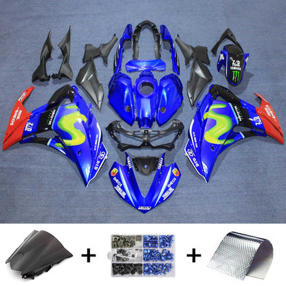 Amotopart Sales Ski Yamaha 2014-2018 YZF R3 e 2015-2017 YZF R25 Blue Red