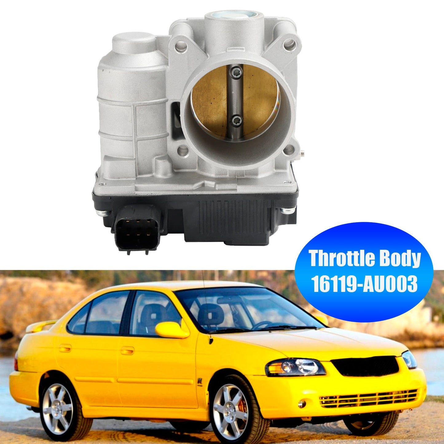 Corpo farfallato 16119-AU003 per Nissan Sentra 1.8L 2002-2006