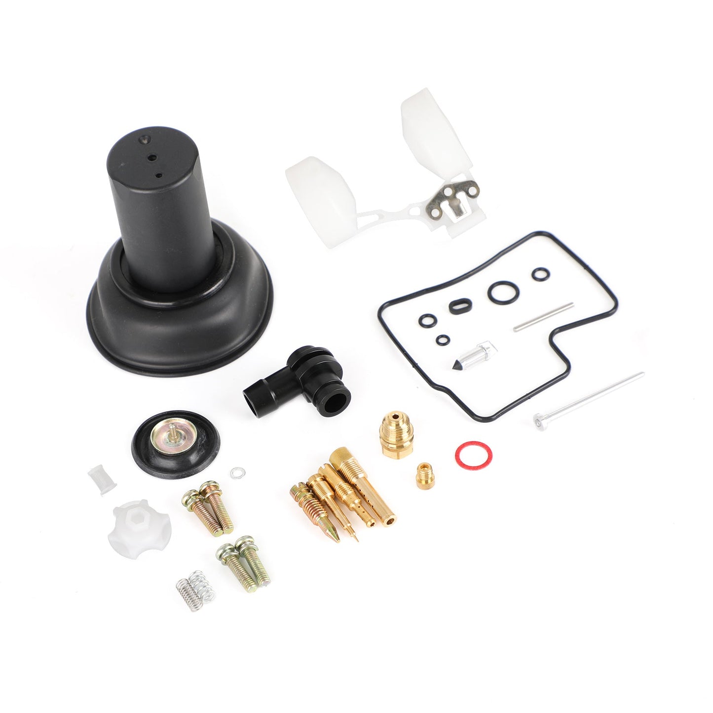 Carburatore Carb Rebuild Kit Con stantuffo e galleggiante adatto per Honda VLX600 Steed 600 Generico
