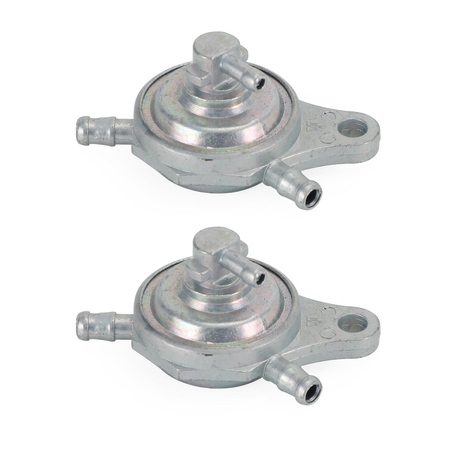 2x Vuoto Carburante RUBINETTO 3 porte Per Direct Bikes Yiying Lexmoto GY6 139QMA 139QMB 50cc