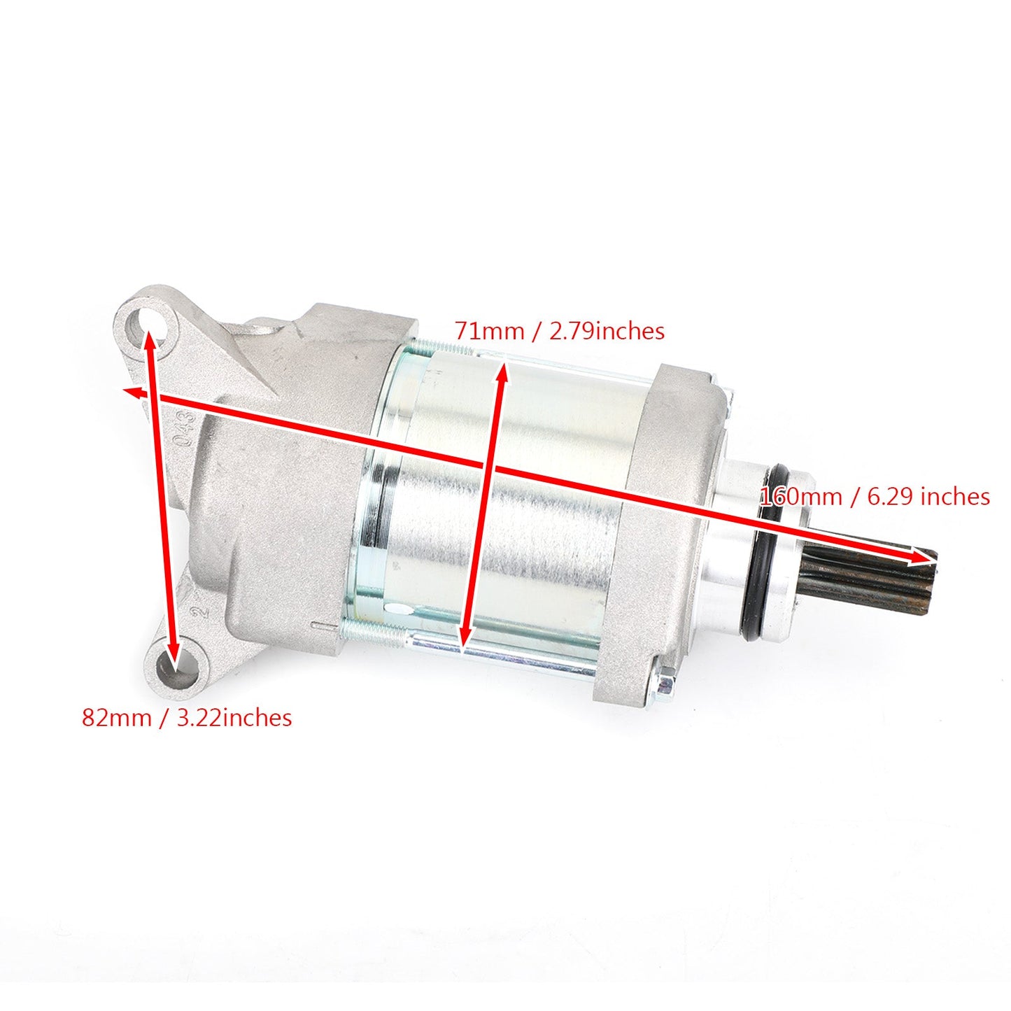 Motorino di avviamento per Yamaha WR450F WR450FW WR450FY WR450FZ WR450FE 2007-2015 Generico