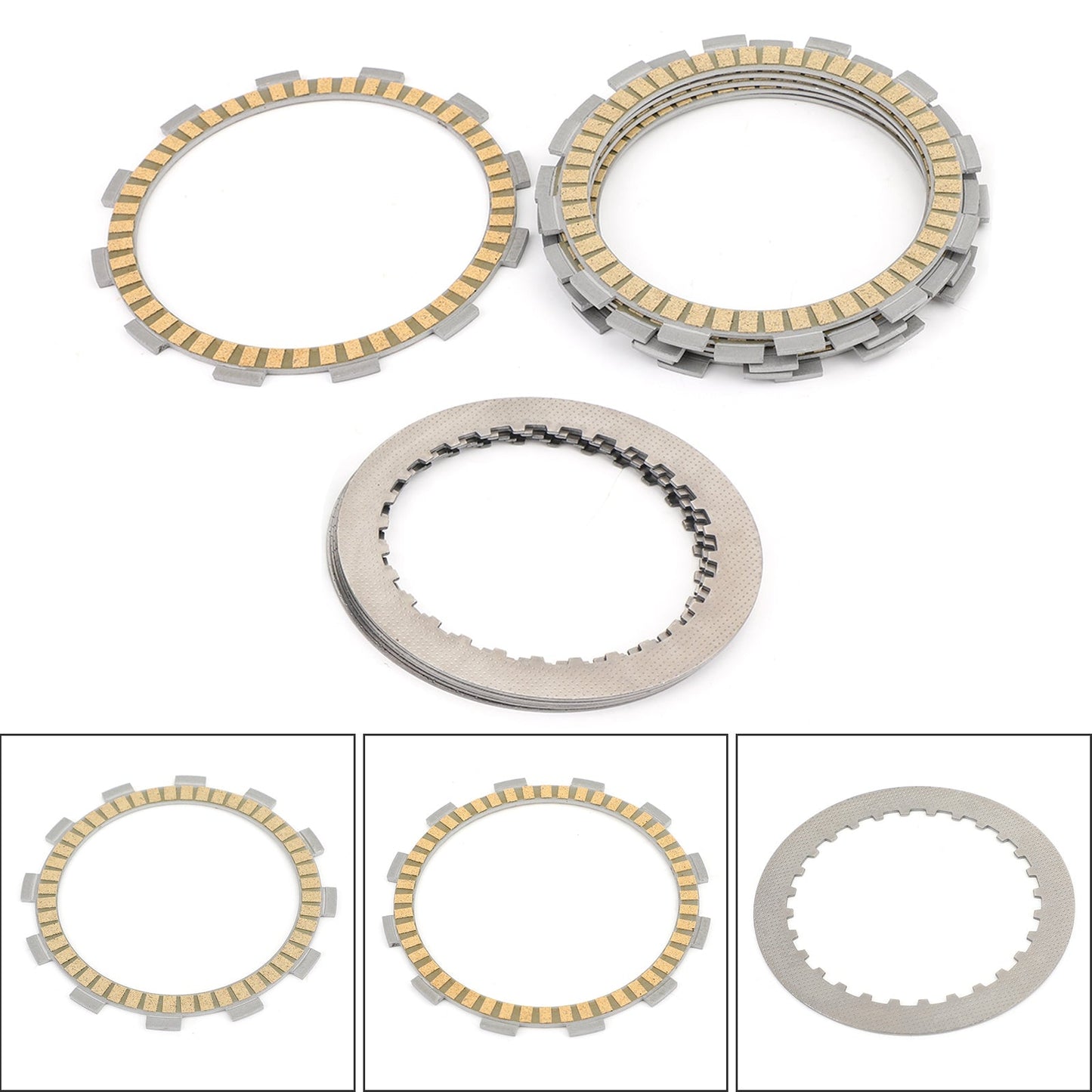 Kit Frizione ferro e Dischi Frizione per Suzuki SP DR 500 600 LS 400 650 1981-2017 Generico