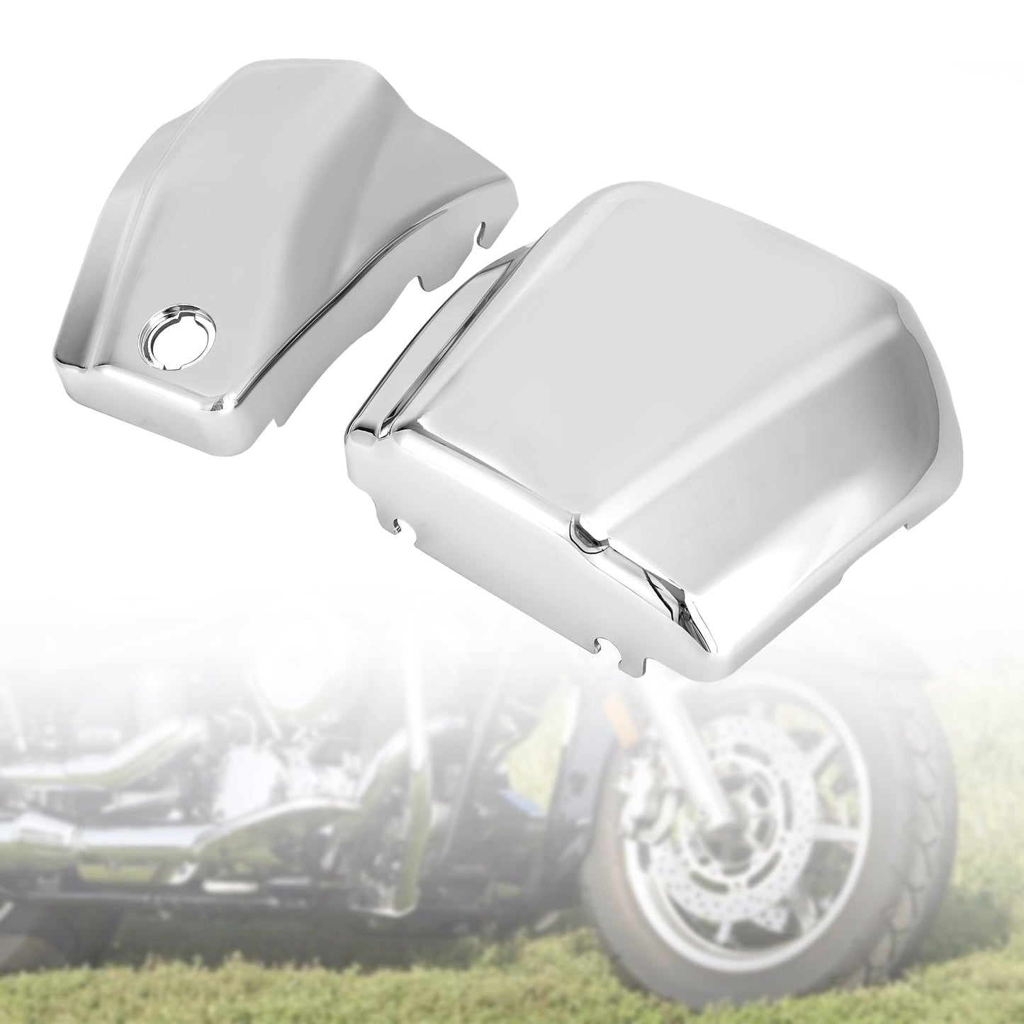 Coperchio laterale batteria Yamaha V-STAR 1100 XVS1100 Classic 1999-2011