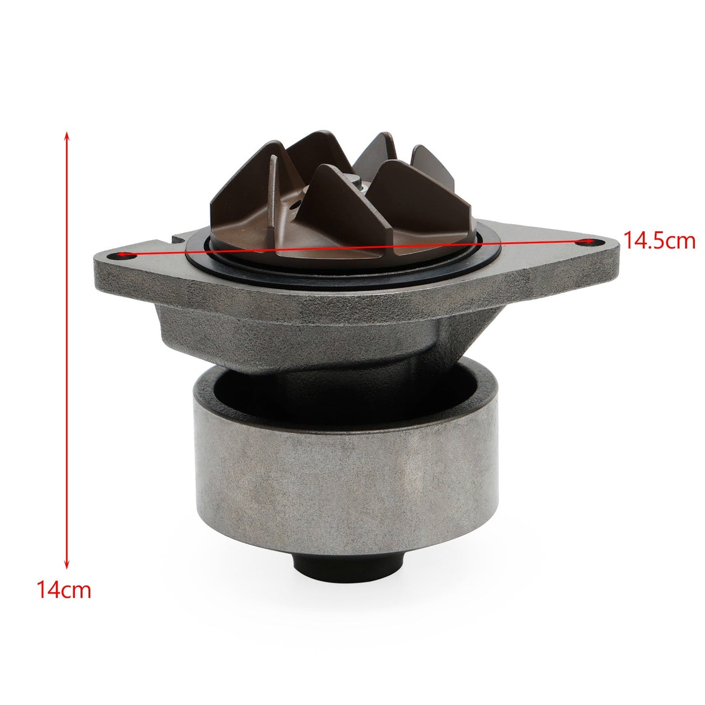 2881688 5473237 misure della pompa idraulica 5444110 per il motore diesel Cummins QSB6.7L Fedex espresso