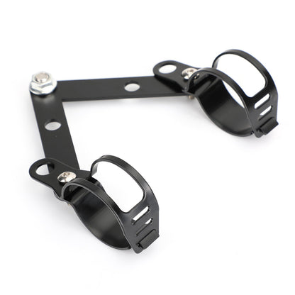 41mm - 51mm Staffa di montaggio per faro a forcella Adattatore per portalampada per motocicletta Generico