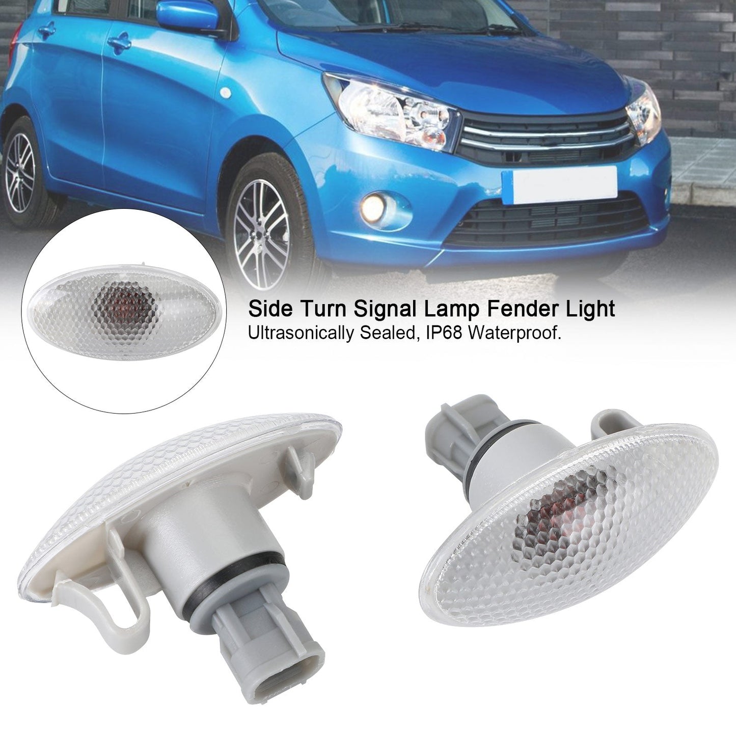 Indicatore di direzione laterale Lampada Parafango per Swift Grand Vitara Splash SX4 36410-63J00 Generico