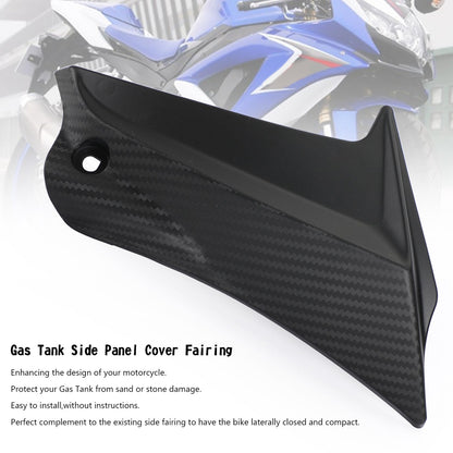 Serbatoio Side Trim Pannello di Copertura Carena Cowl Per Suzuki GSXR 600/750 2011-2024 K11 Generico