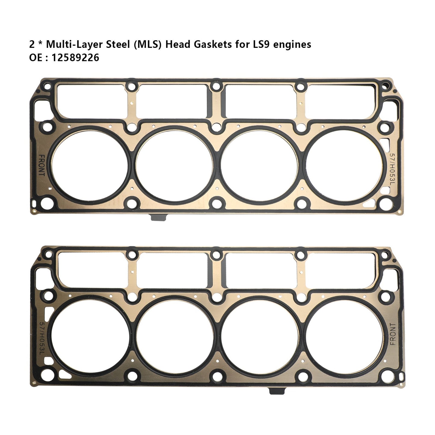 Kit guarnizioni LS e guarnizioni testa LS9 per GM Chevrolet LS1/LS6/LQ4/LQ9/4.8/5.3/5.7 generico